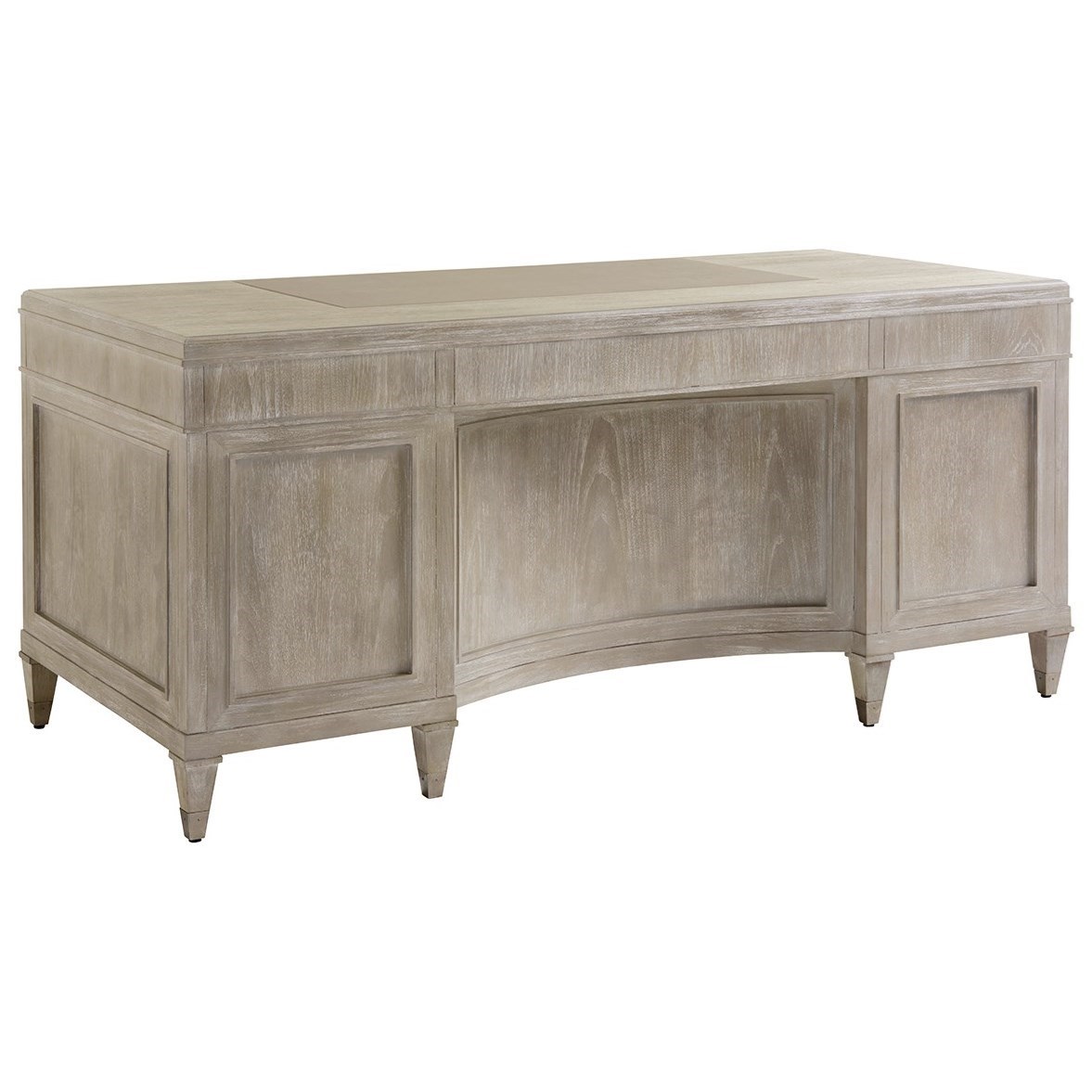 Sligh Greystone 791799033 Avery Executive Desk with File Storage and